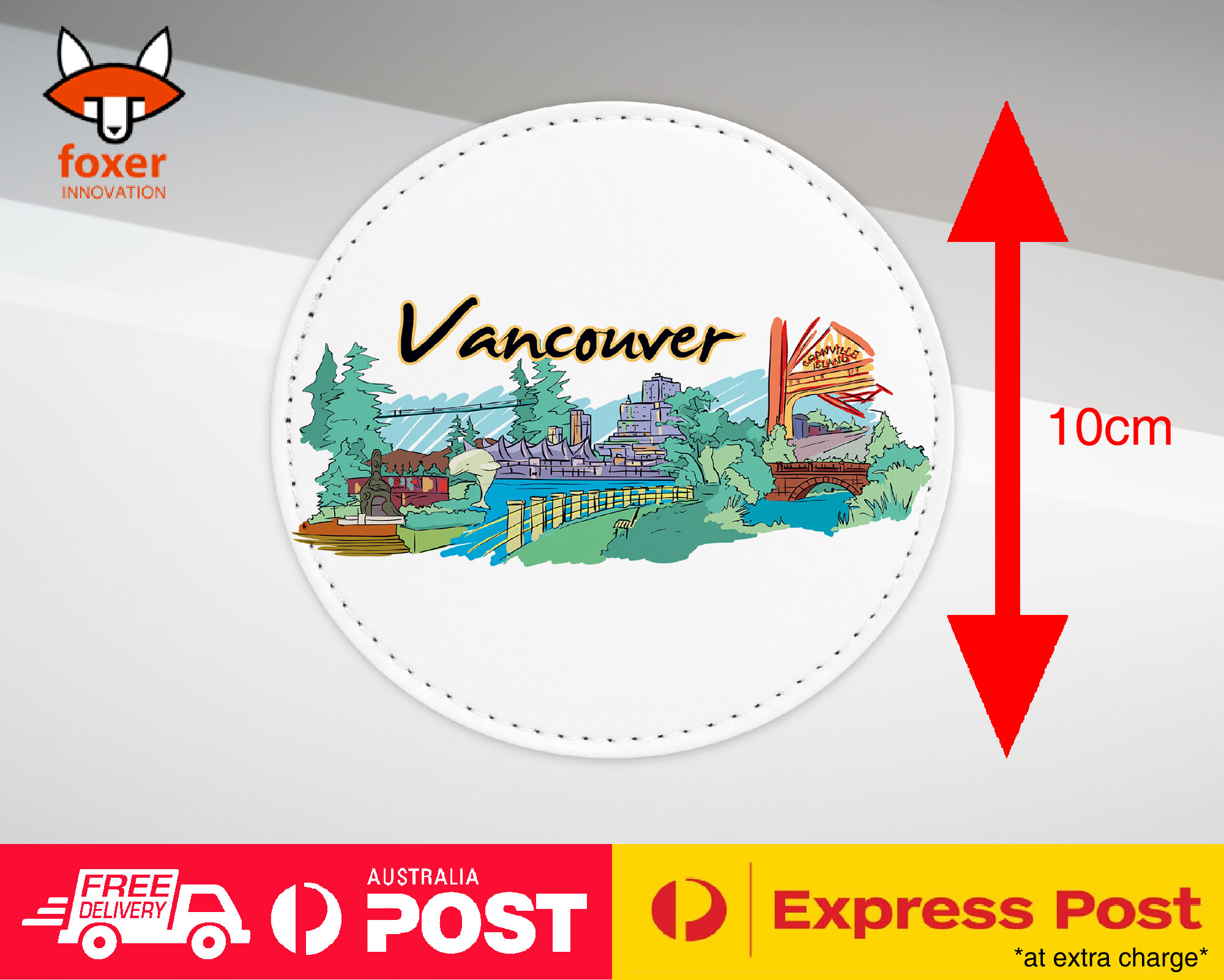 COASTER COFFEE DRINKING MAT|VANCOUVERI VANCOUVER CANADA