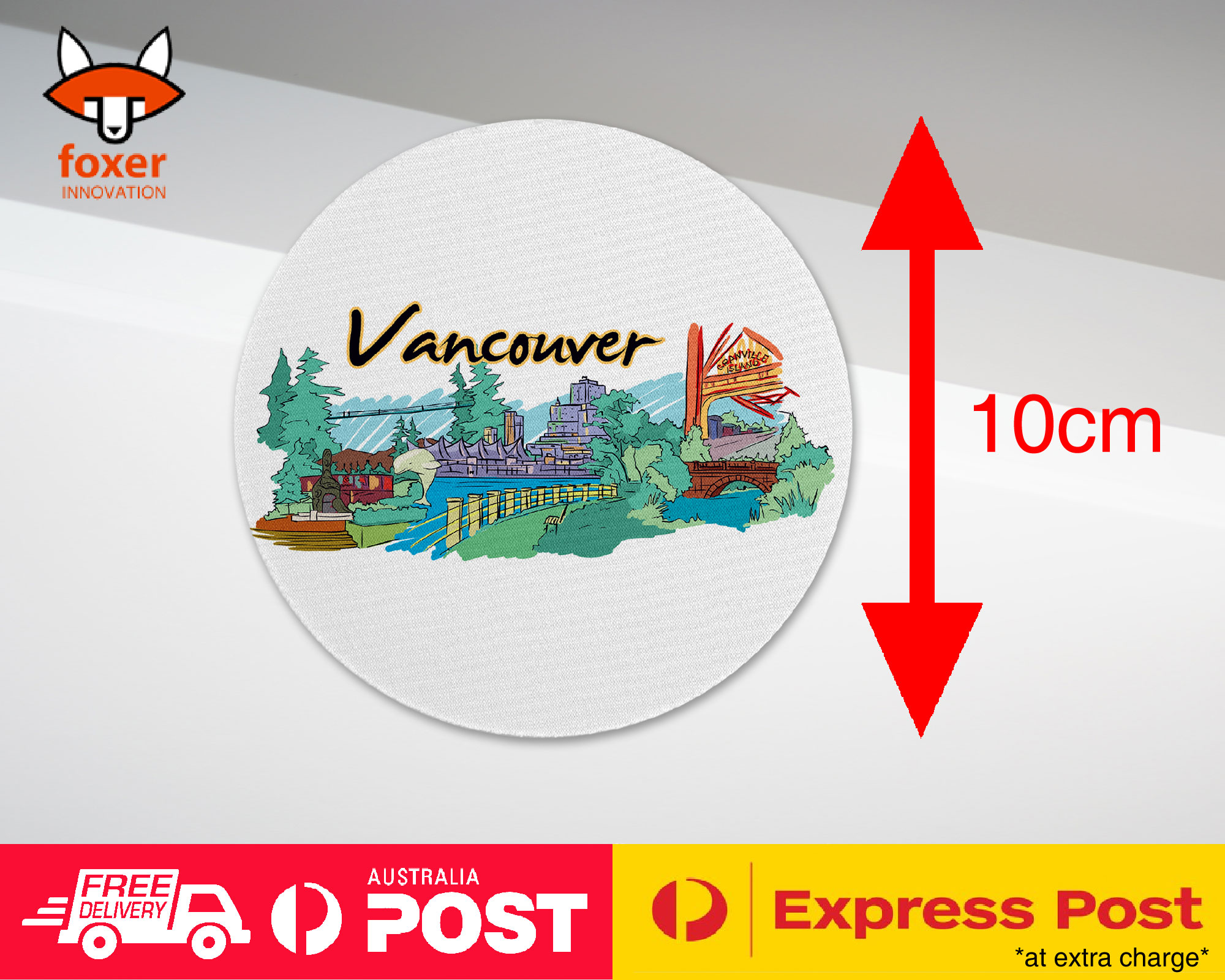 COASTER COFFEE DRINKING MAT|VANCOUVERI VANCOUVER CANADA