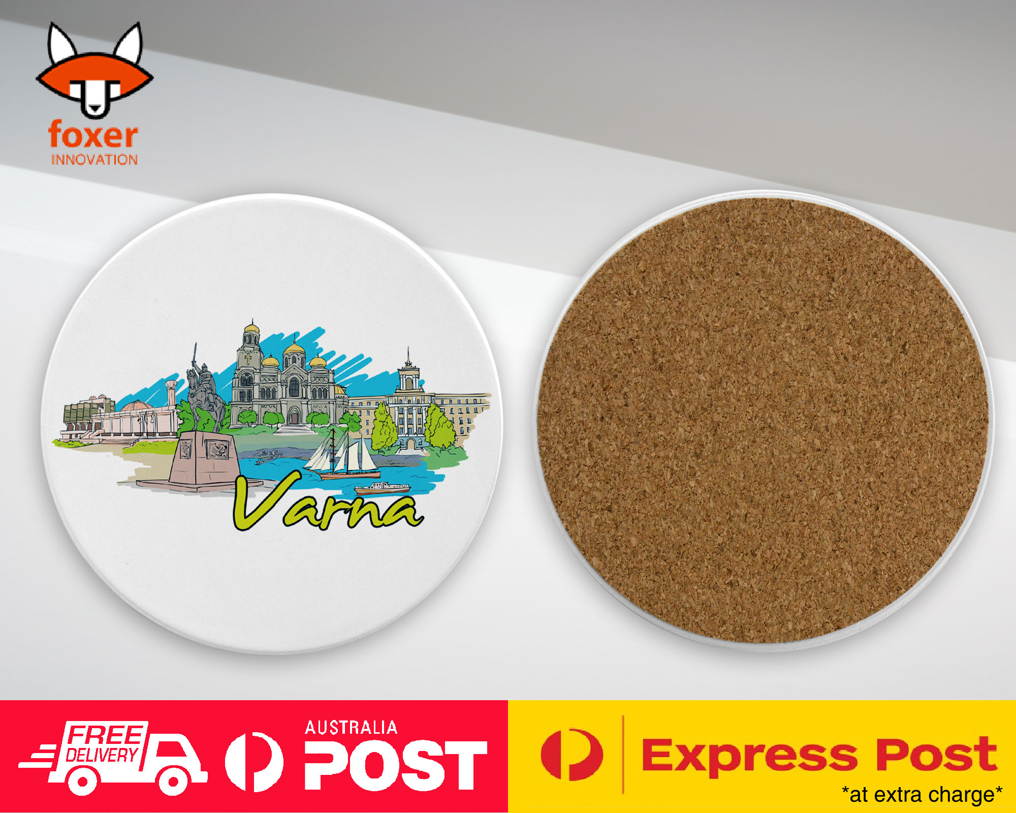 COASTER COFFEE DRINKING MAT|VARNA BULGARIA