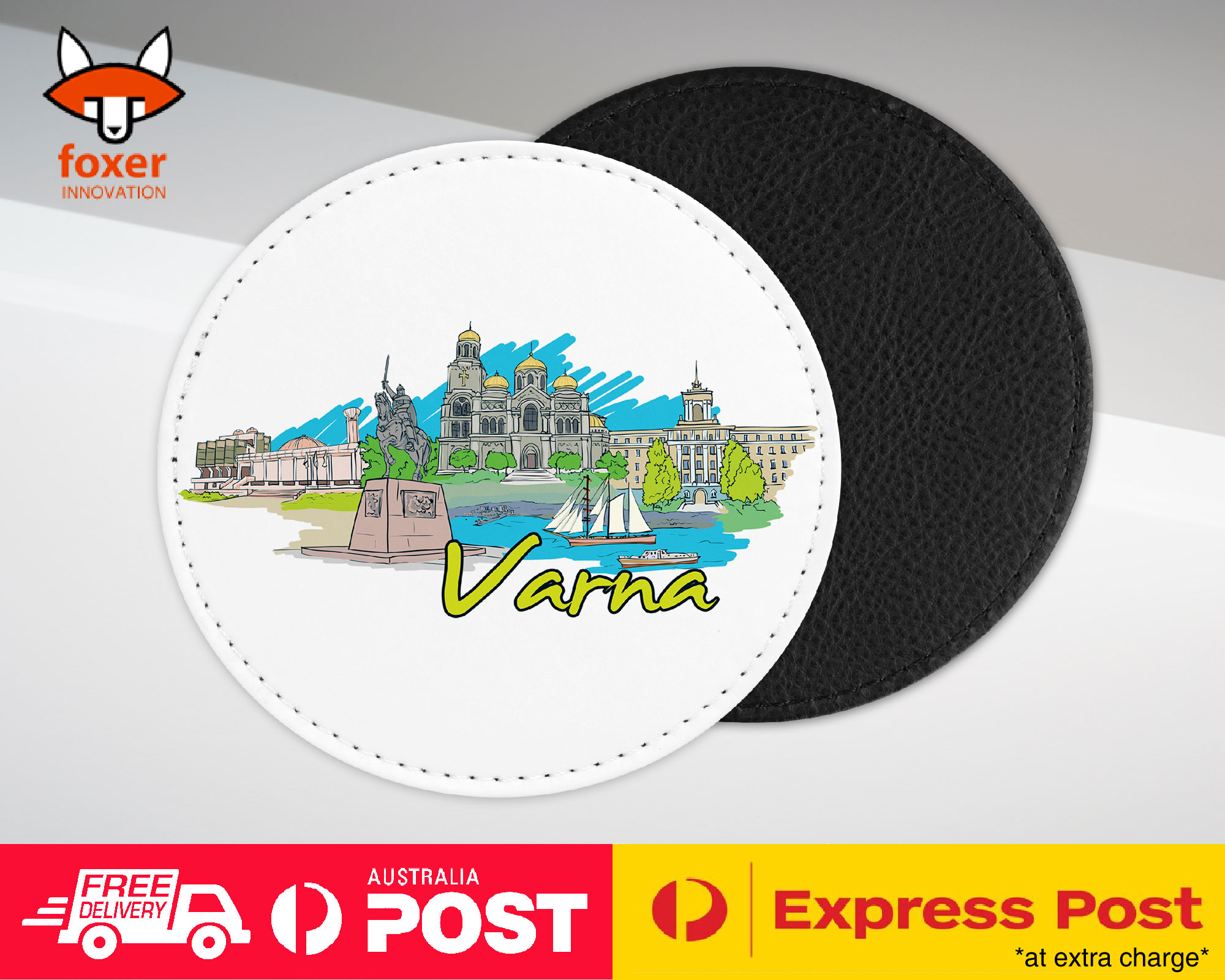 COASTER COFFEE DRINKING MAT|VARNA BULGARIA