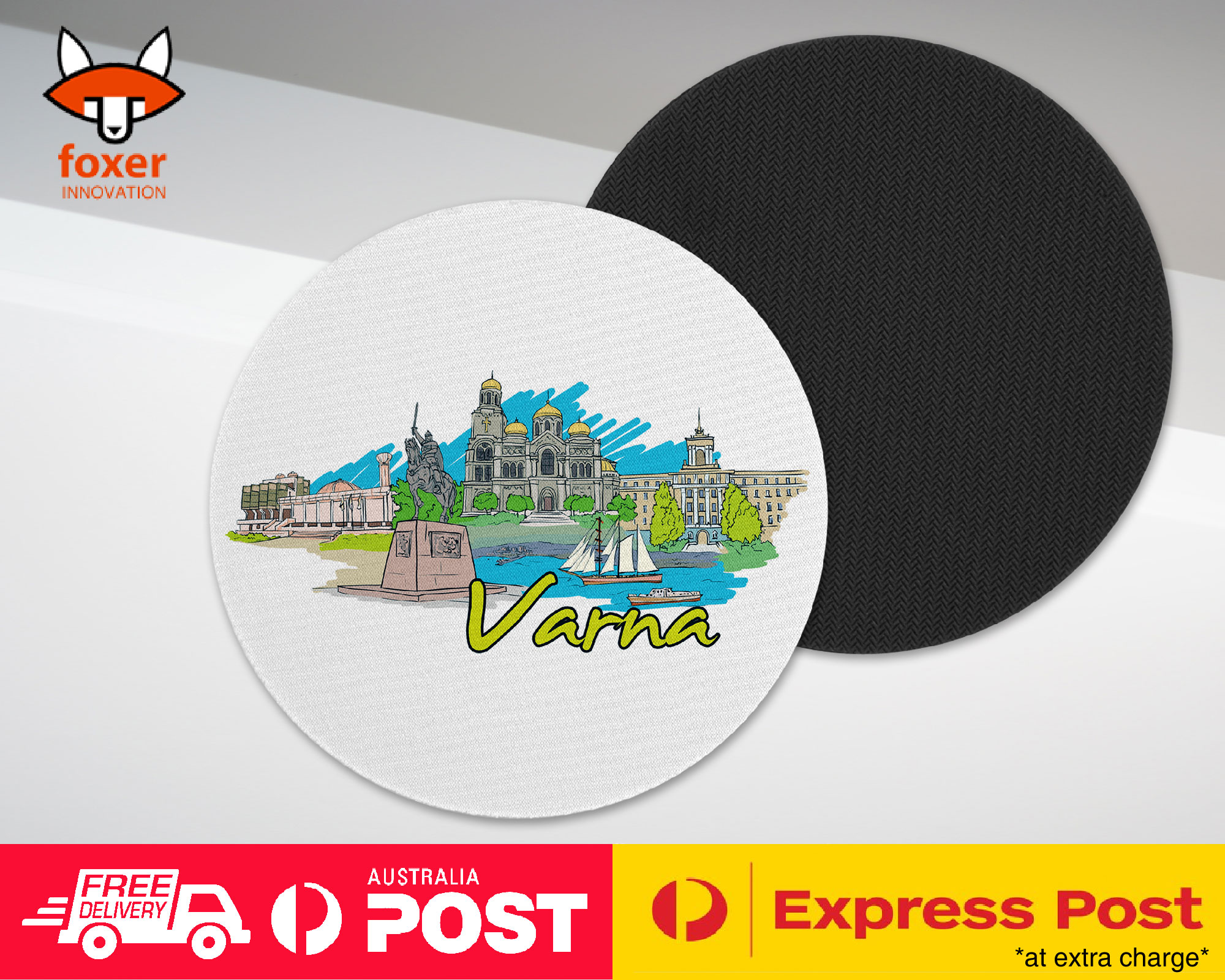 COASTER COFFEE DRINKING MAT|VARNA BULGARIA