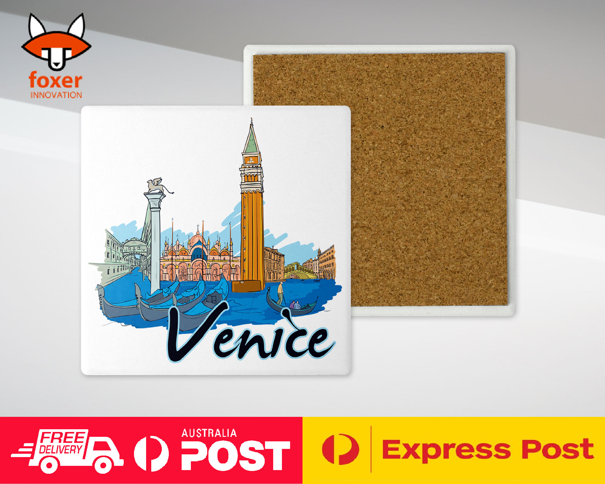 ALFOMBRA DE CAFÉ COASTER|VENECIA ITALIA - Imagen 18 de 21