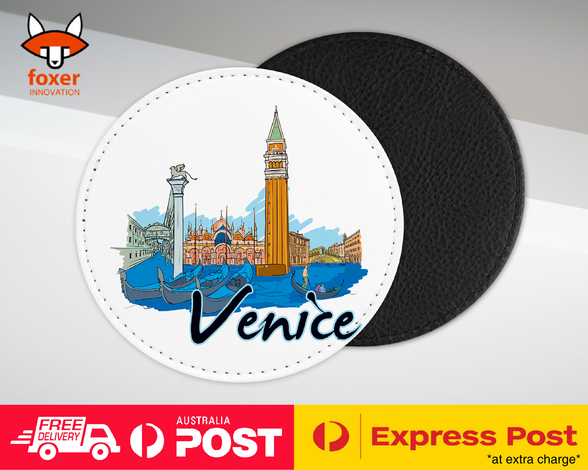 ALFOMBRA DE CAFÉ COASTER|VENECIA ITALIA - Imagen 5 de 21
