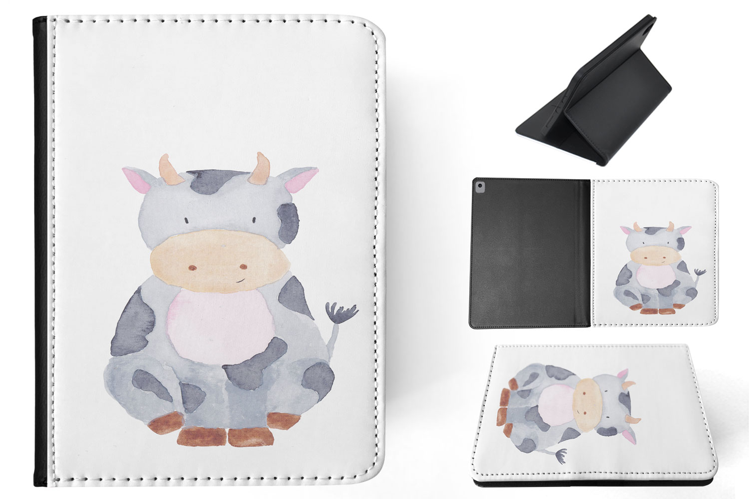 FUNDA FUNDA PARA APPLE IPAD|VACA ACUARELA - Imagen 21 de 55