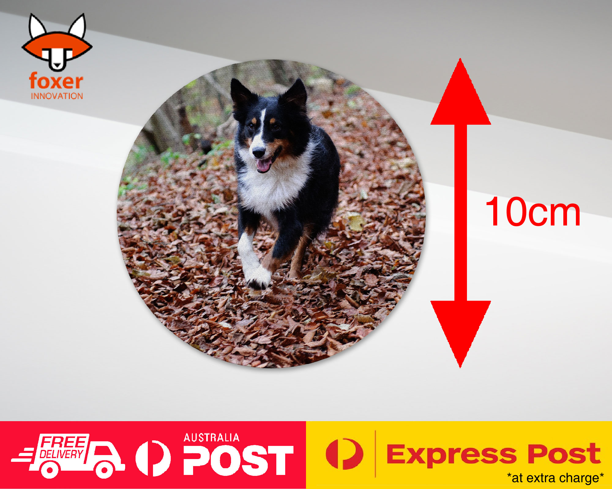 COASTER COFFEE DRINKING MAT|AUSTRALIAN SHEPHERD DOG 2