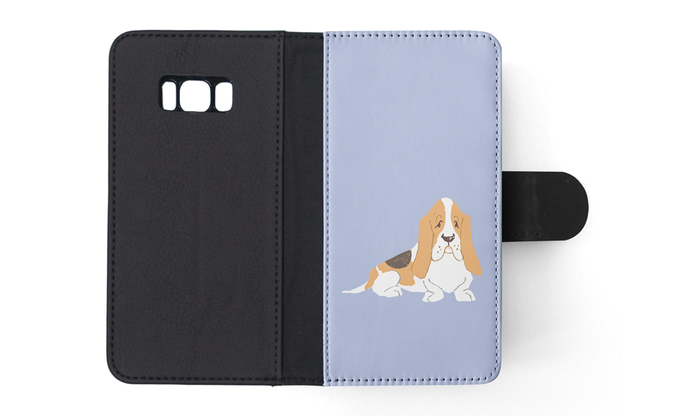 FLIP CASE FOR SAMSUNG GALAXY|BASSET HOUND DOG 2 - Picture 109 of 120