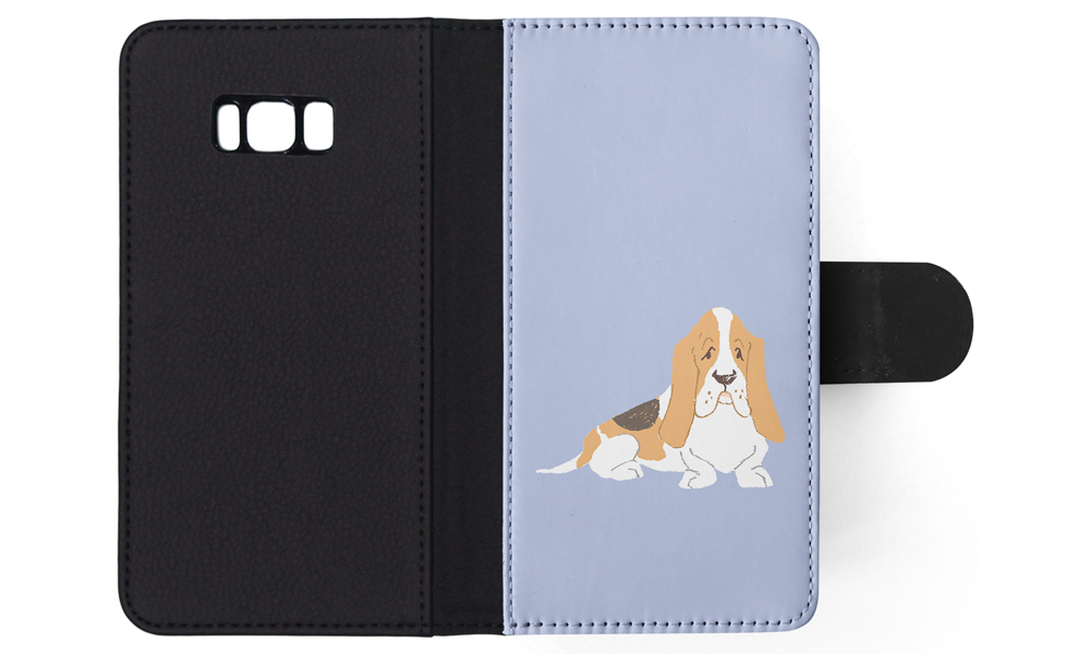 FLIP CASE FOR SAMSUNG GALAXY|BASSET HOUND DOG 2 - Picture 104 of 120