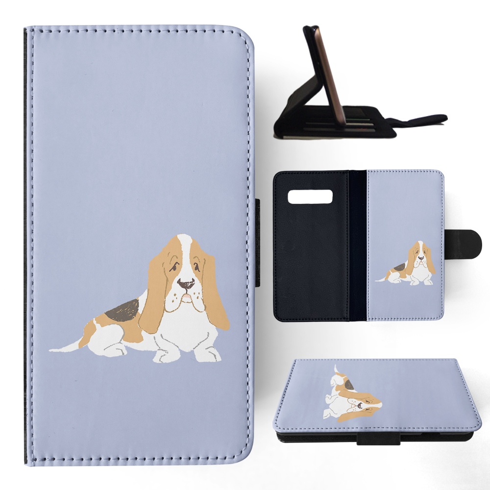 FLIP CASE FOR SAMSUNG GALAXY|BASSET HOUND DOG 2 - Picture 81 of 120