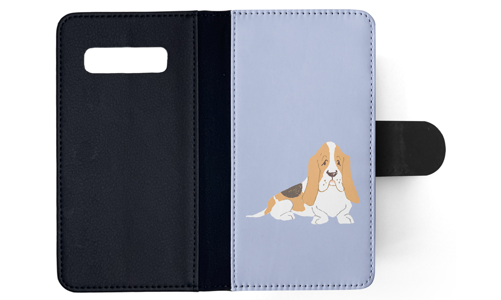 FLIP CASE FOR SAMSUNG GALAXY|BASSET HOUND DOG 2 - Picture 84 of 120