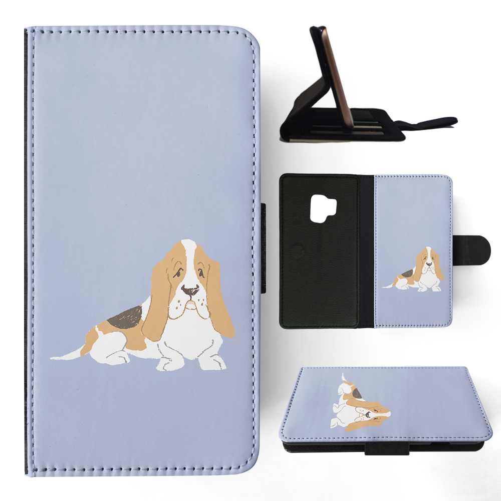 FLIP CASE FOR SAMSUNG GALAXY|BASSET HOUND DOG 2 - Picture 91 of 120