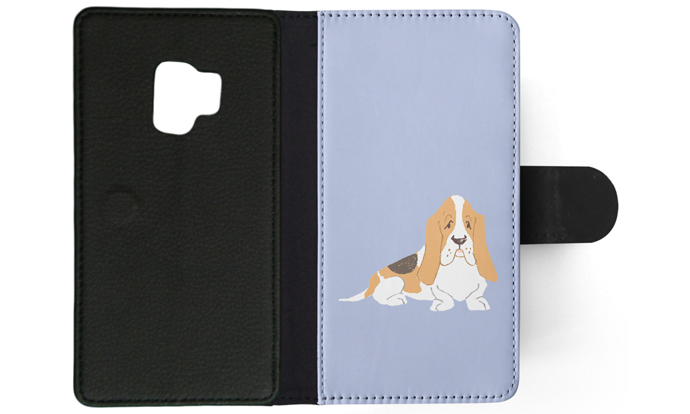 FLIP CASE FOR SAMSUNG GALAXY|BASSET HOUND DOG 2 - Picture 94 of 120