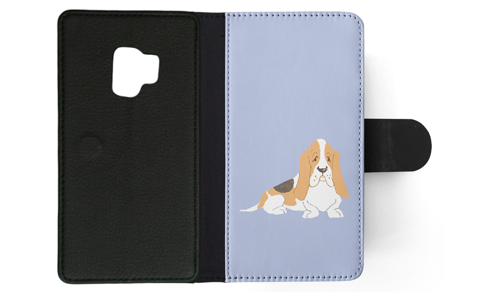 FLIP CASE FOR SAMSUNG GALAXY|BASSET HOUND DOG 2 - Picture 99 of 120