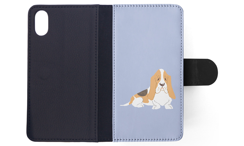 FLIP CASE FOR APPLE IPHONE|BASSET HOUND DOG 2 - Picture 117 of 193