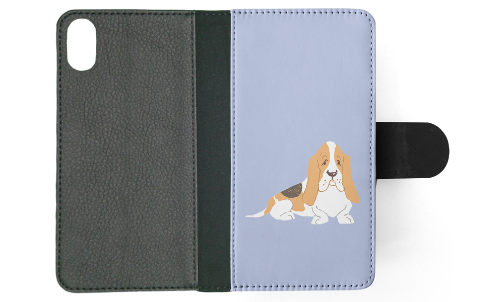 FLIP CASE FOR APPLE IPHONE|BASSET HOUND DOG 2 - Picture 122 of 193