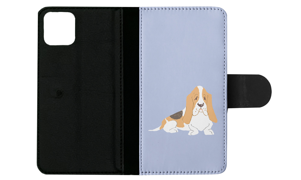 FLIP CASE FOR APPLE IPHONE|BASSET HOUND DOG 2 - Picture 107 of 193