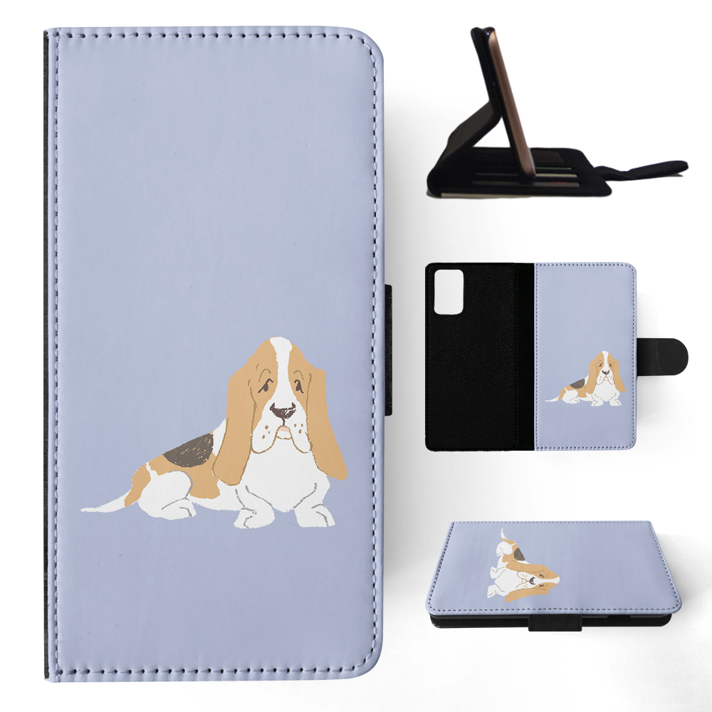 FLIP CASE FOR SAMSUNG GALAXY|BASSET HOUND DOG 2 - Picture 71 of 120