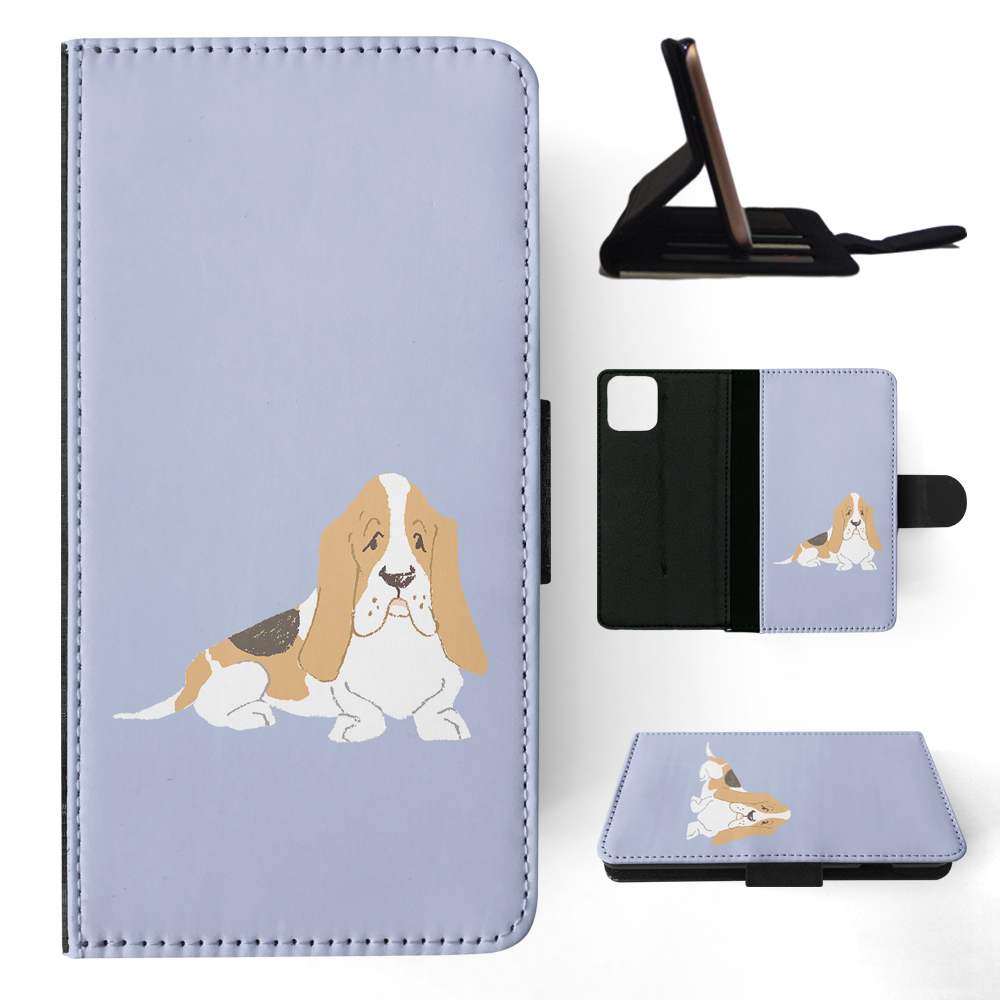 FLIP CASE FOR APPLE IPHONE|BASSET HOUND DOG 2 - Picture 99 of 193