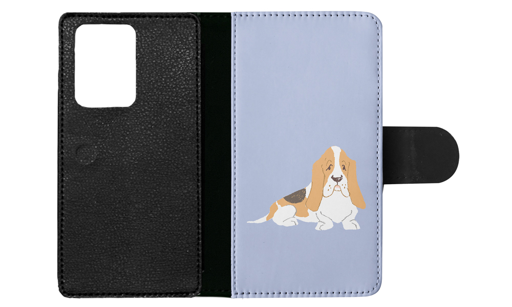FLIP CASE FOR SAMSUNG GALAXY|BASSET HOUND DOG 2 - Picture 69 of 120