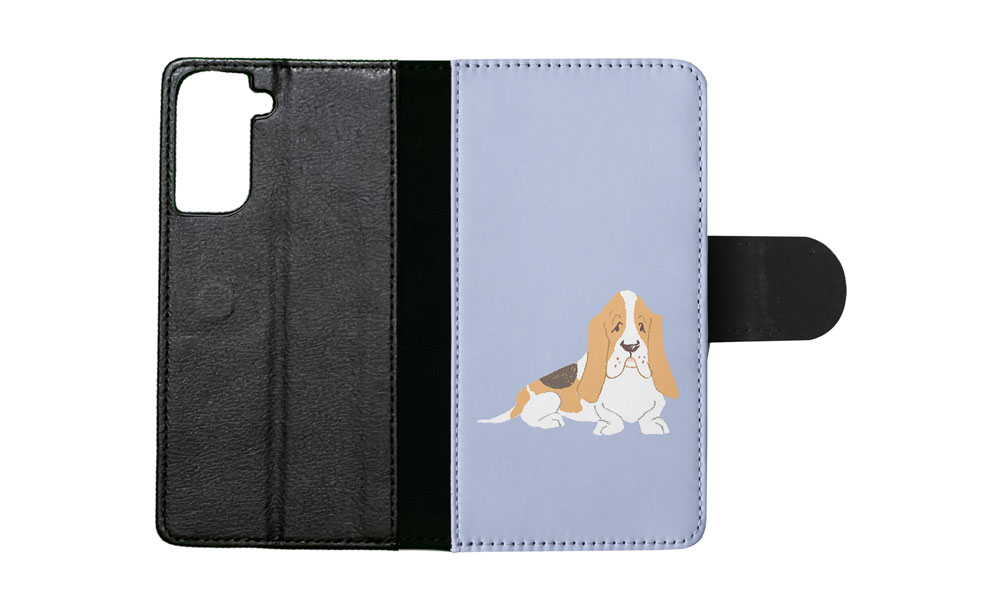 FLIP CASE FOR SAMSUNG GALAXY|BASSET HOUND DOG 2 - Picture 64 of 120