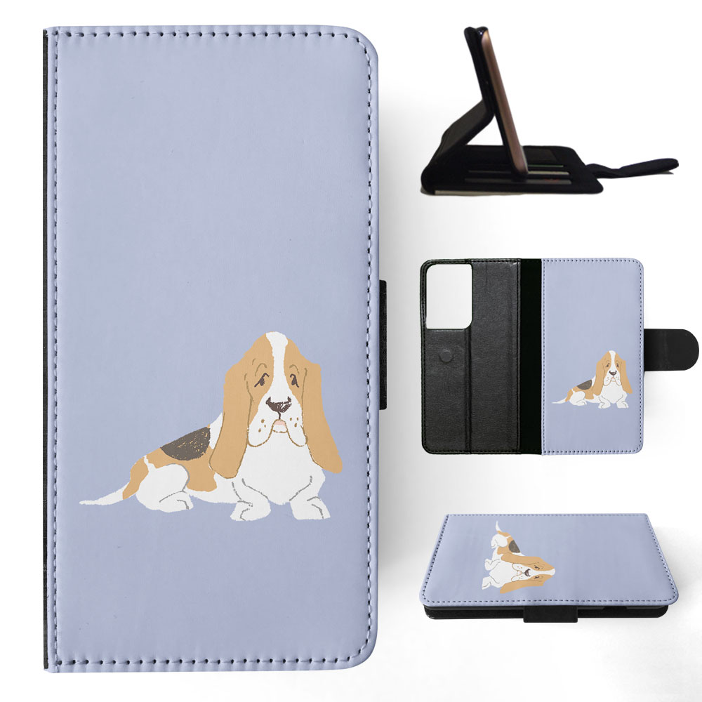 FLIP CASE FOR SAMSUNG GALAXY|BASSET HOUND DOG 2 - Picture 51 of 120