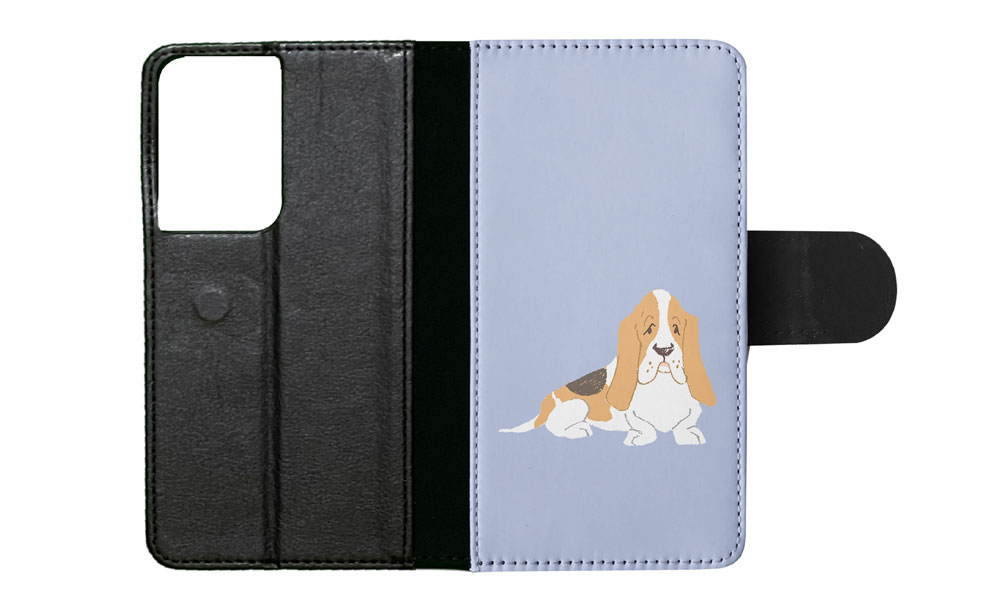 FLIP CASE FOR SAMSUNG GALAXY|BASSET HOUND DOG 2 - Picture 54 of 120