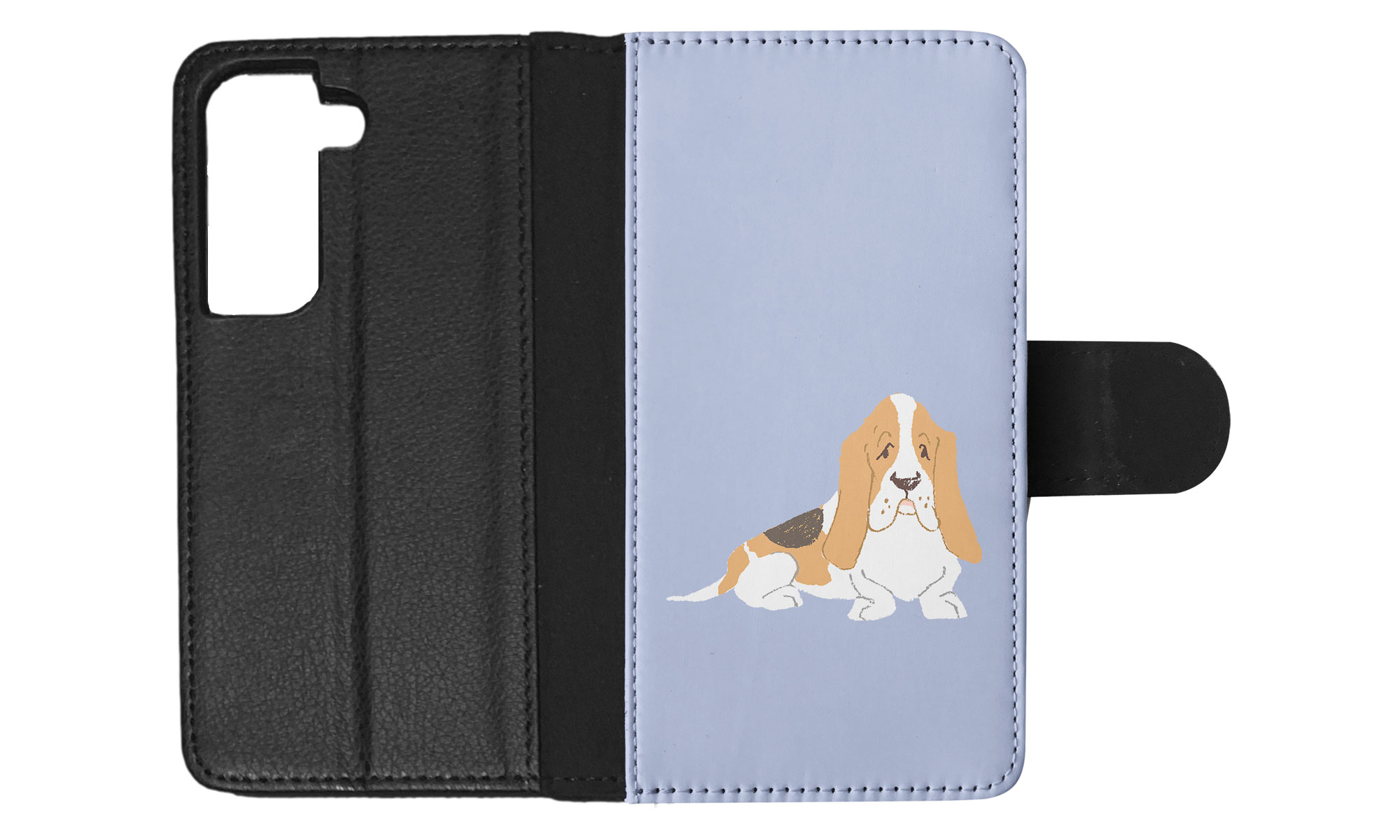FLIP CASE FOR SAMSUNG GALAXY|BASSET HOUND DOG 2 - Picture 49 of 120