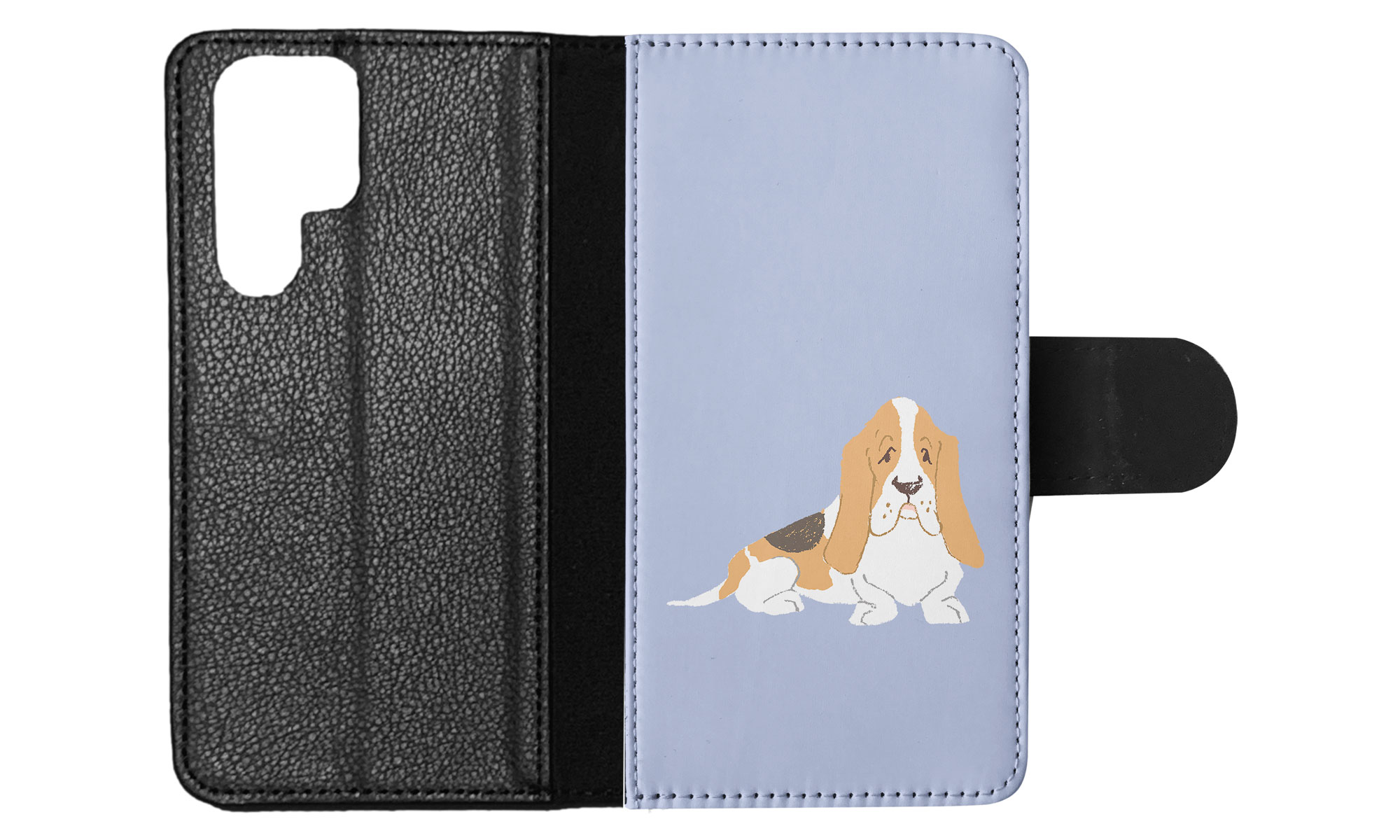 FLIP CASE FOR SAMSUNG GALAXY|BASSET HOUND DOG 2 - Picture 39 of 120