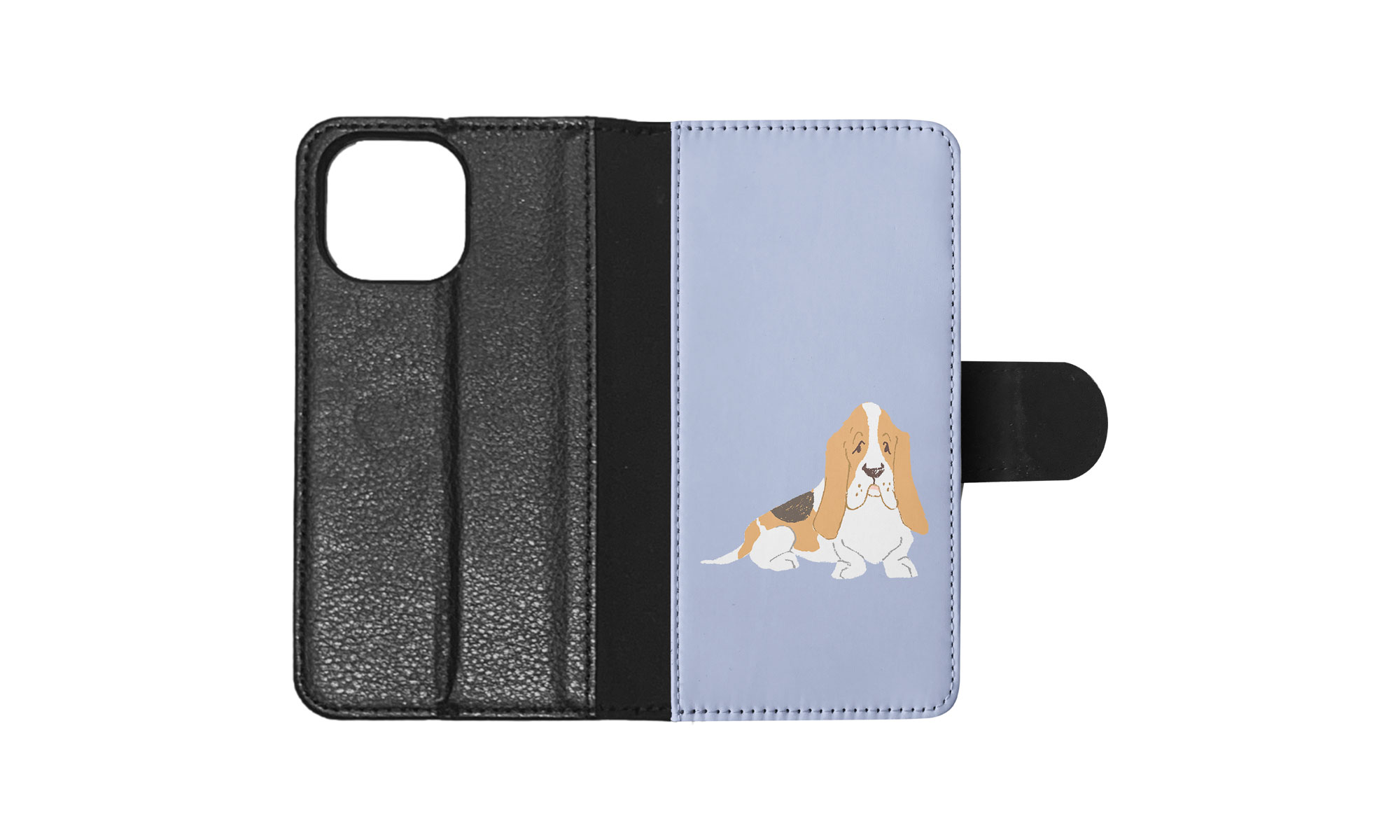 FLIP CASE FOR APPLE IPHONE|BASSET HOUND DOG 2 - Picture 84 of 193