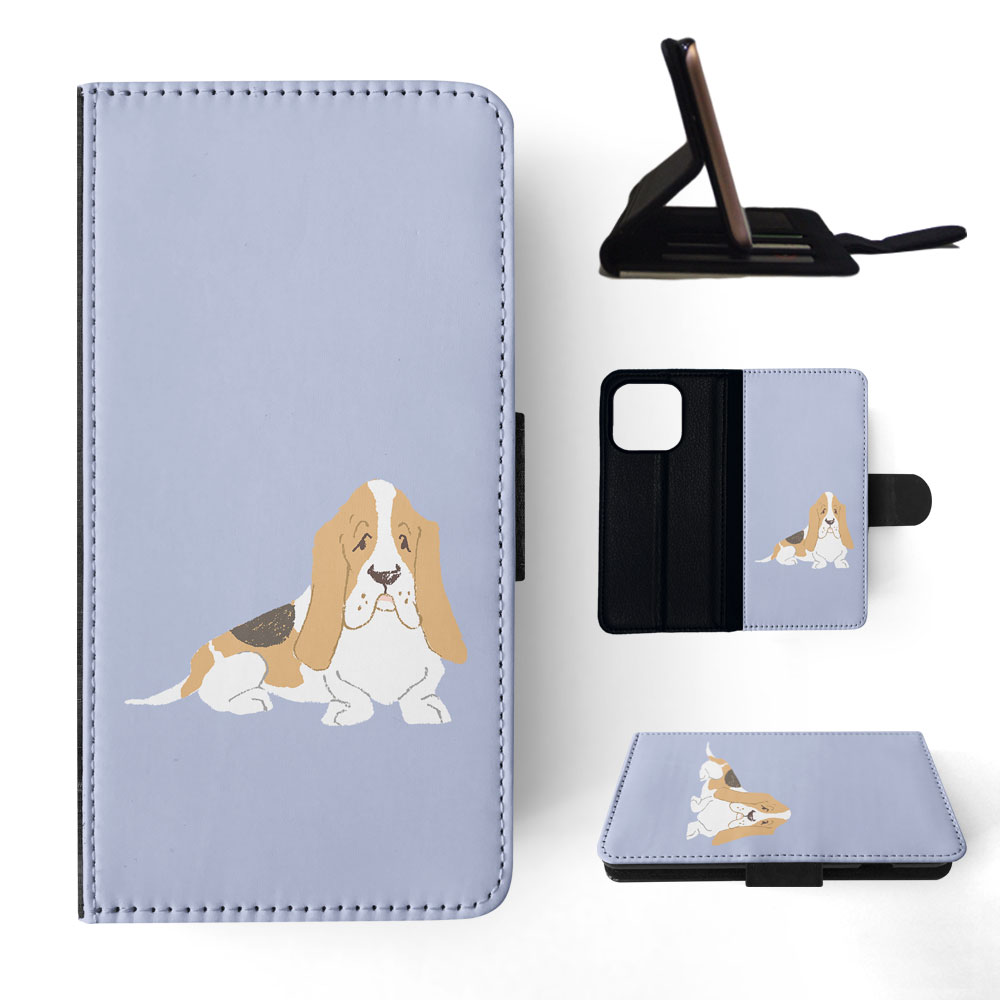 FLIP CASE FOR APPLE IPHONE|BASSET HOUND DOG 2 - Picture 71 of 193