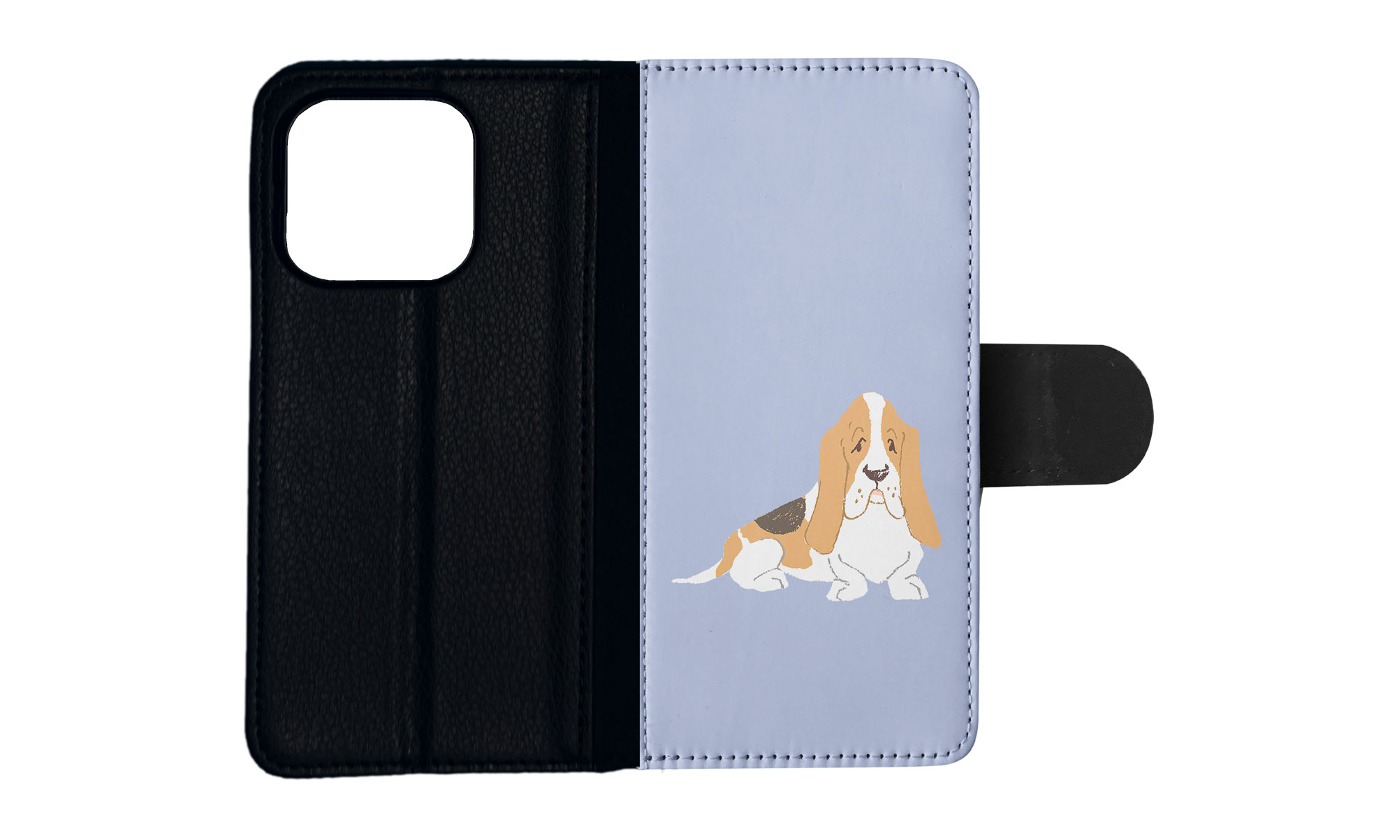 FLIP CASE FOR APPLE IPHONE|BASSET HOUND DOG 2 - Picture 74 of 193
