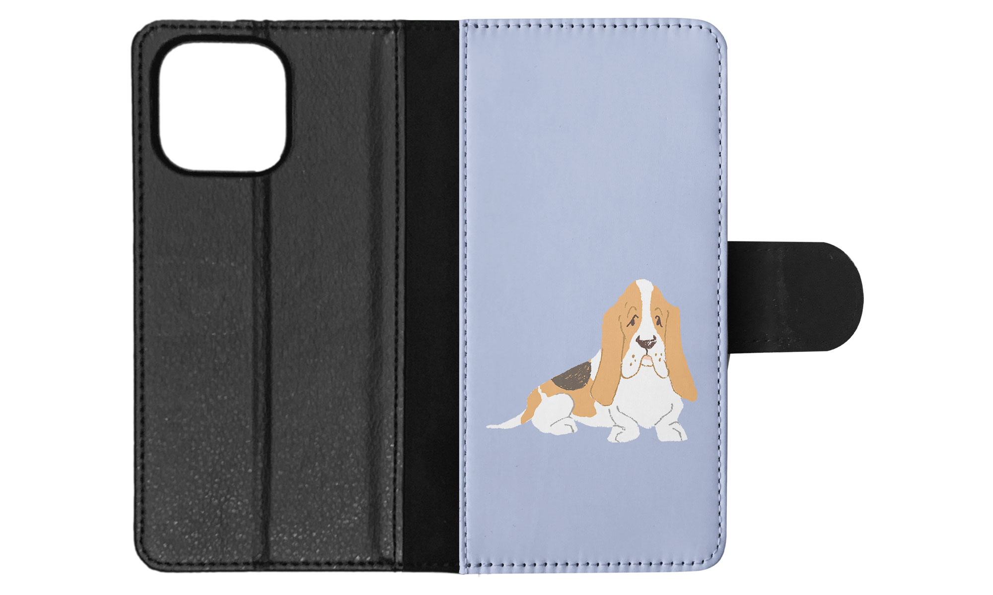FLIP CASE FOR APPLE IPHONE|BASSET HOUND DOG 2 - Picture 69 of 193