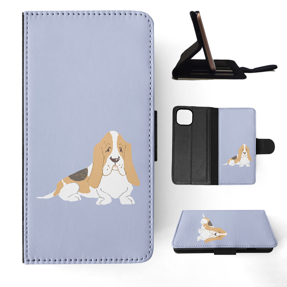 FLIP CASE FOR APPLE IPHONE|BASSET HOUND DOG 2 - Picture 56 of 193