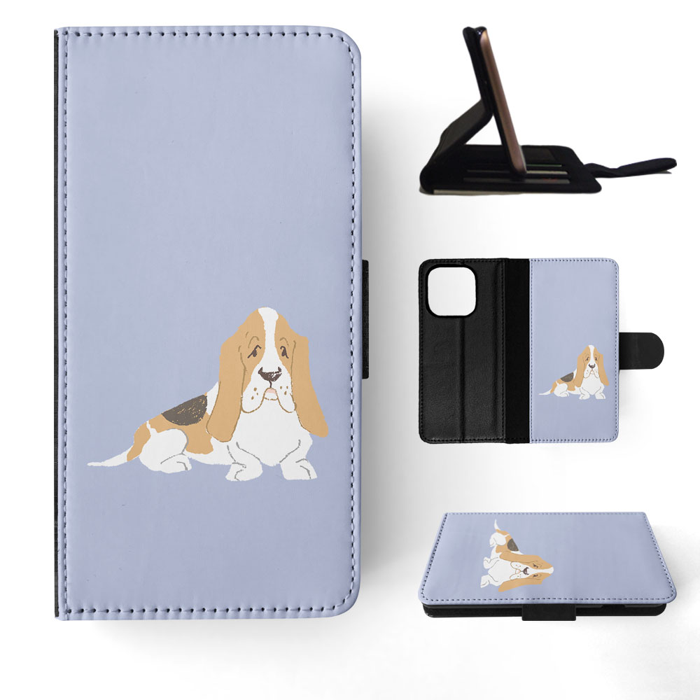 FLIP CASE FOR APPLE IPHONE|BASSET HOUND DOG 2 - Picture 51 of 193