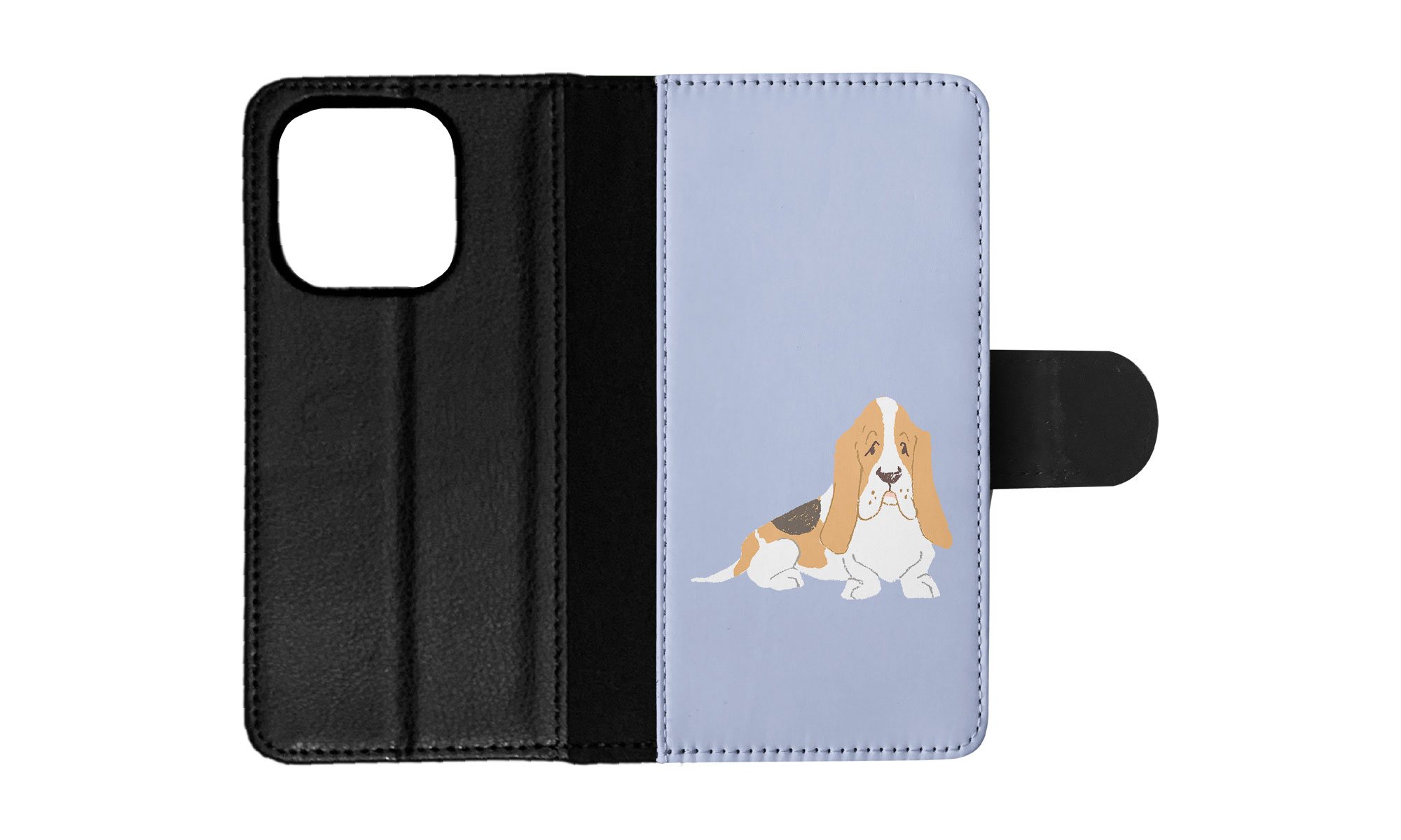 FLIP CASE FOR APPLE IPHONE|BASSET HOUND DOG 2 - Picture 54 of 193