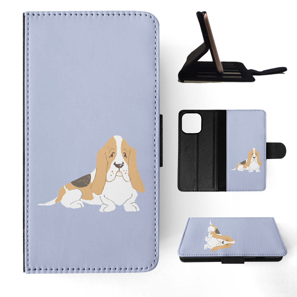 FLIP CASE FOR APPLE IPHONE|BASSET HOUND DOG 2 - Picture 46 of 193