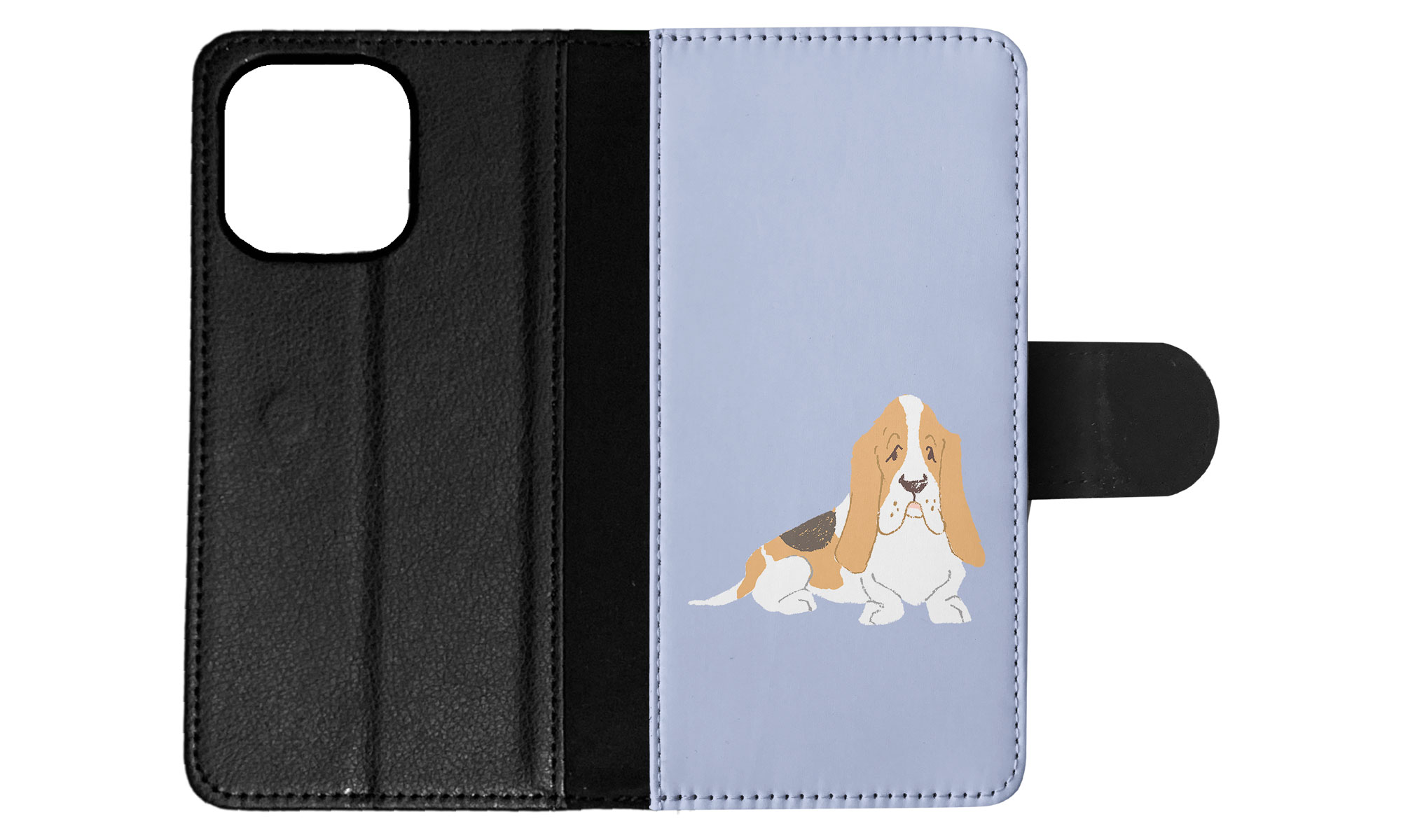 FLIP CASE FOR APPLE IPHONE|BASSET HOUND DOG 2 - Picture 49 of 193