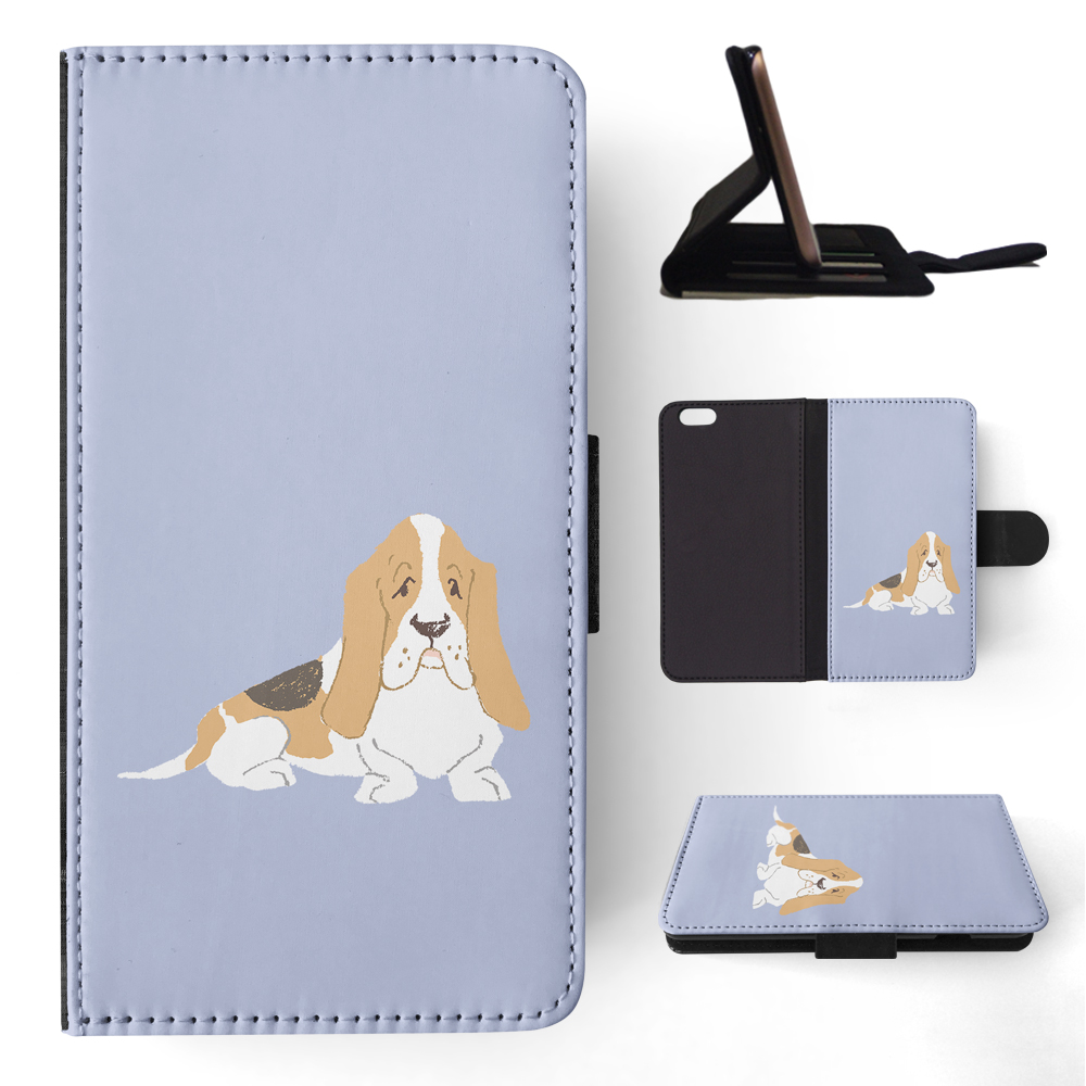 FLIP CASE FOR APPLE IPHONE|BASSET HOUND DOG 2 - Picture 149 of 193