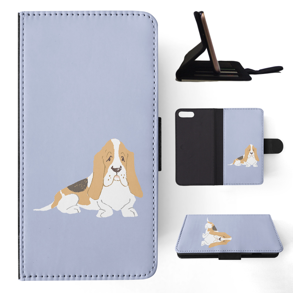 FLIP CASE FOR APPLE IPHONE|BASSET HOUND DOG 2 - Picture 129 of 193