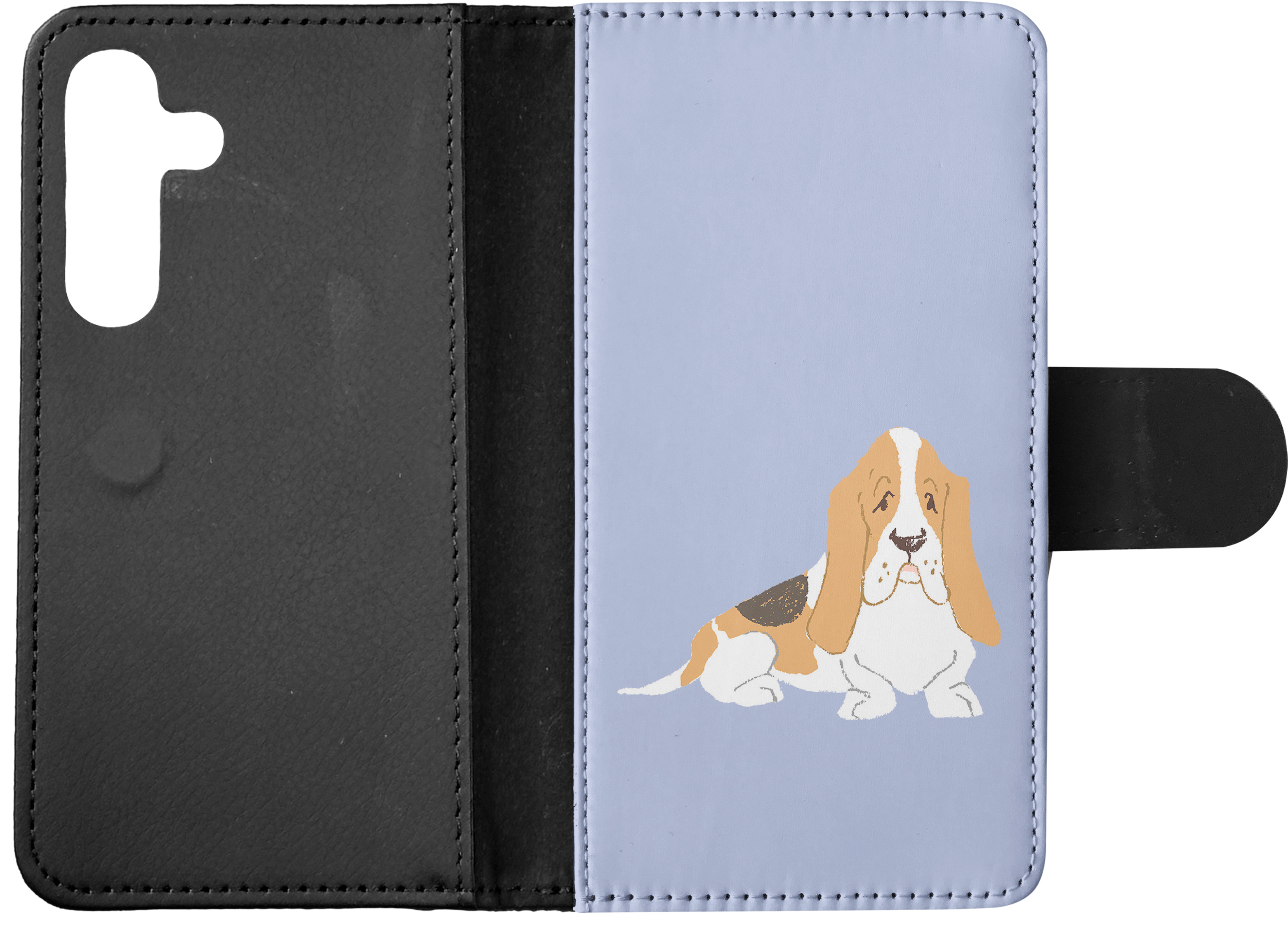 FLIP CASE FOR SAMSUNG GALAXY|BASSET HOUND DOG 2 - Picture 19 of 120