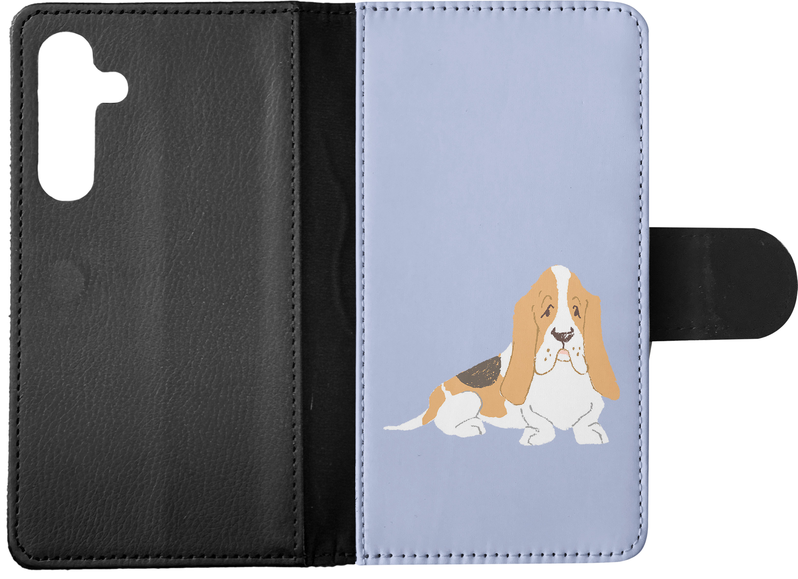 FLIP CASE FOR SAMSUNG GALAXY|BASSET HOUND DOG 2 - Picture 14 of 120