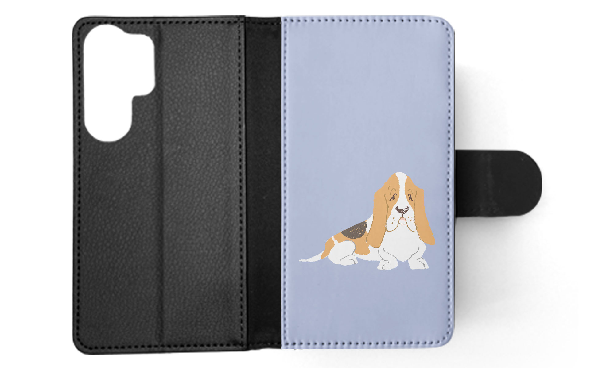 FLIP CASE FOR SAMSUNG GALAXY|BASSET HOUND DOG 2 - Picture 24 of 120