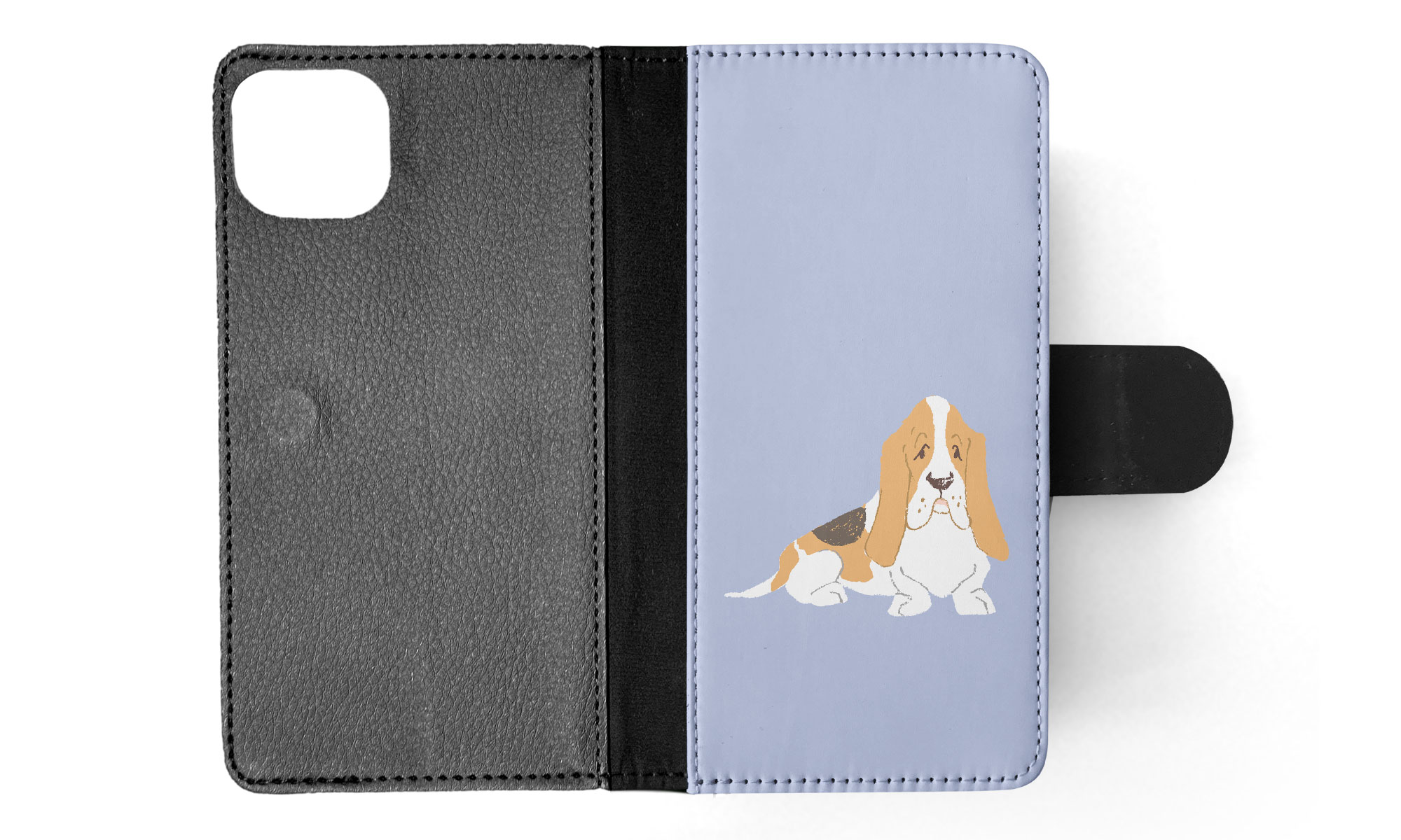 FLIP CASE FOR APPLE IPHONE|BASSET HOUND DOG 2 - Picture 39 of 193