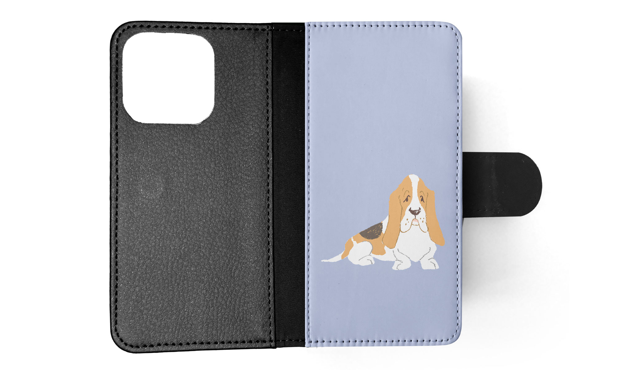 FLIP CASE FOR APPLE IPHONE|BASSET HOUND DOG 2 - Picture 34 of 193