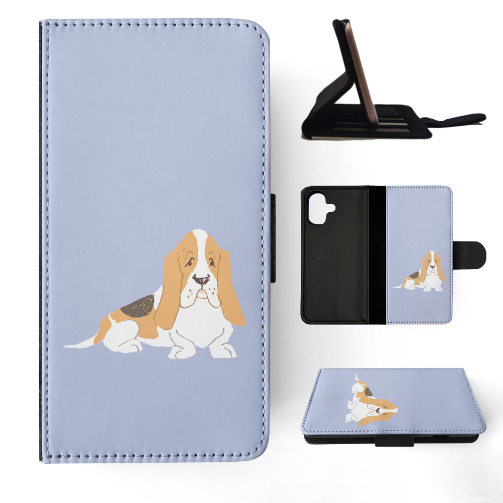 FLIP CASE FOR APPLE IPHONE|BASSET HOUND DOG 2 - Picture 21 of 193