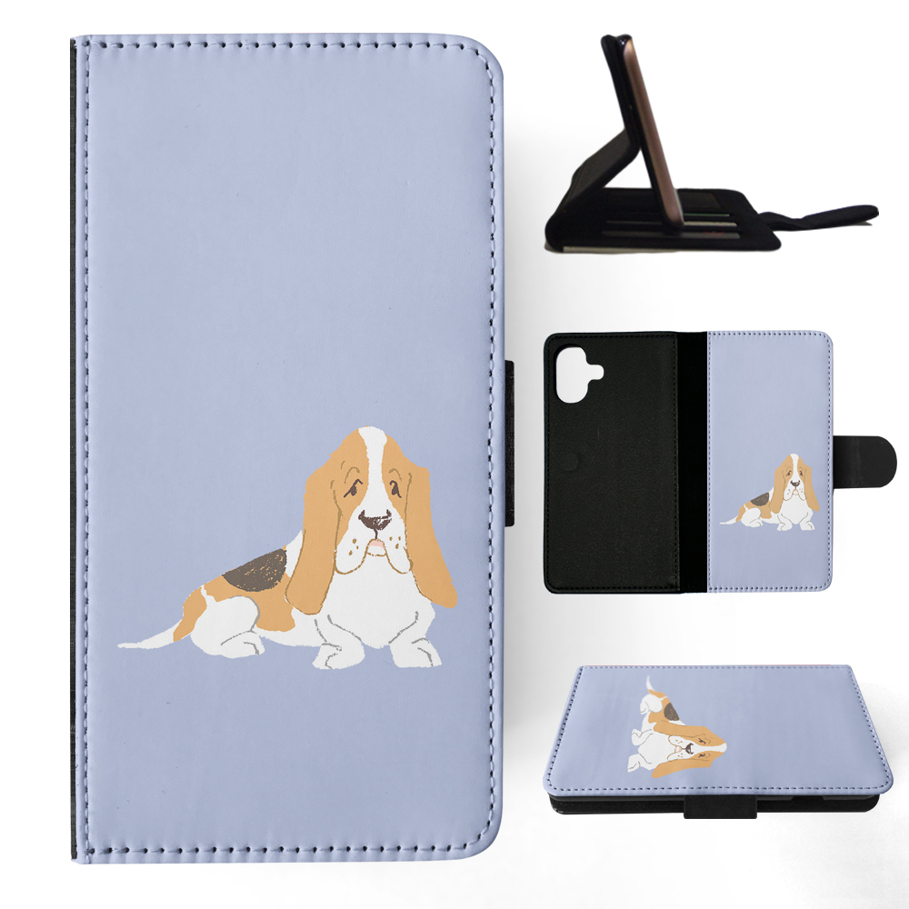FLIP CASE FOR APPLE IPHONE|BASSET HOUND DOG 2 - Picture 16 of 193