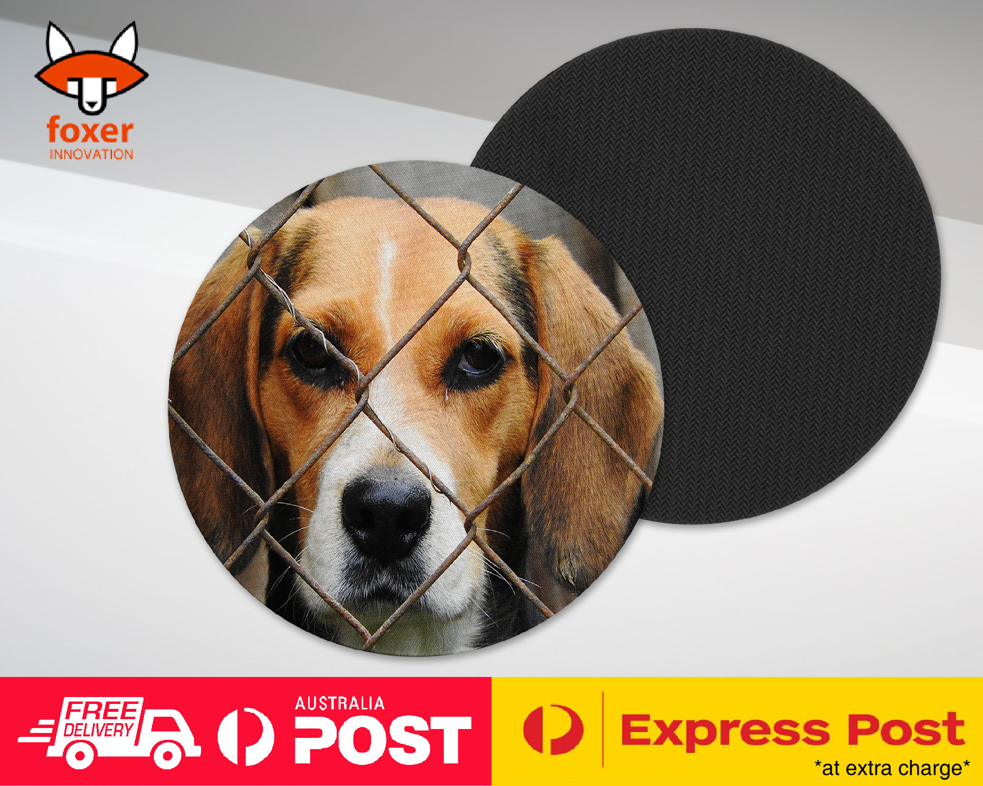 COASTER COFFEE DRINKING MAT|BEAGLE DOG 6