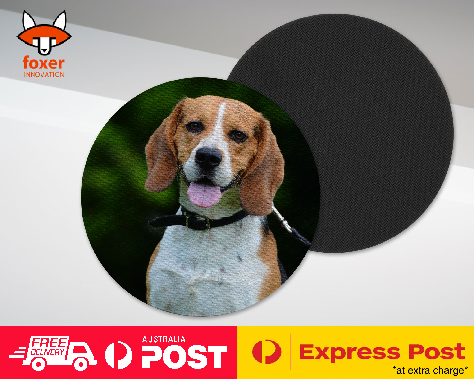 COASTER COFFEE DRINKING MAT|BEAGLE DOG 7
