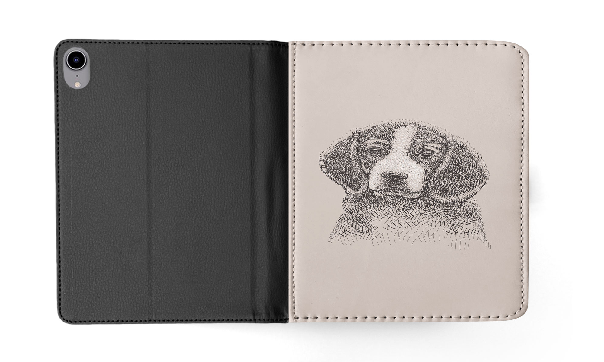 CASE COVER FOR APPLE IPAD|BEAGLE DOG 8