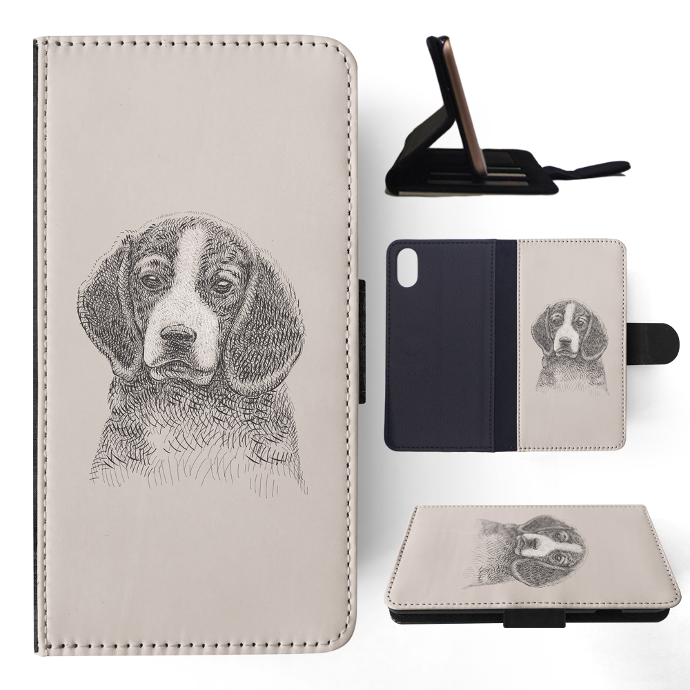 FLIP CASE FOR APPLE IPHONE|BEAGLE DOG 8 - Picture 114 of 193
