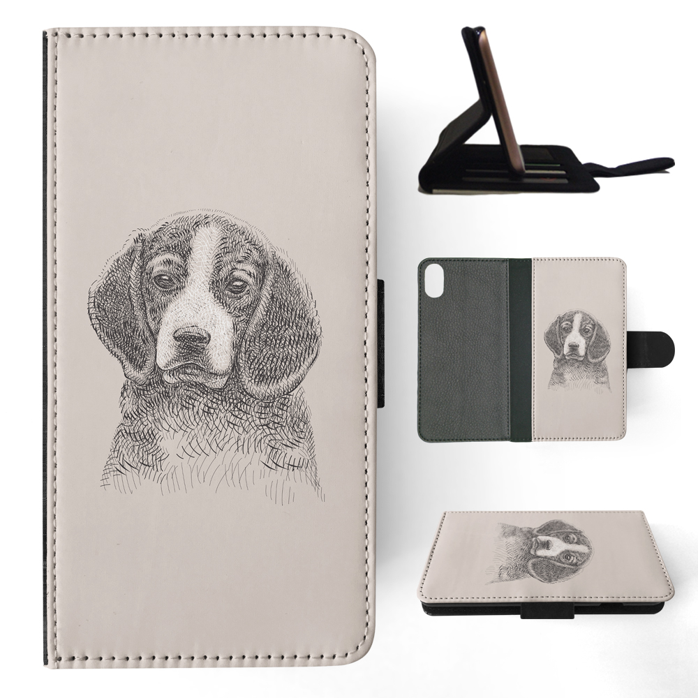 FLIP CASE FOR APPLE IPHONE|BEAGLE DOG 8 - Picture 119 of 193
